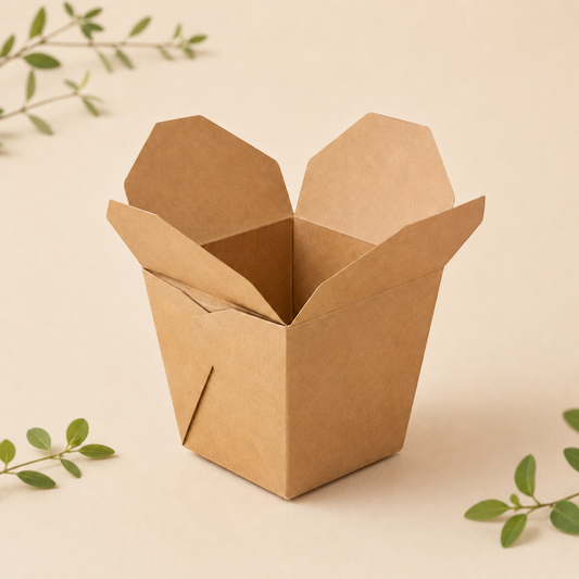 Kraft Paper Takeout Box