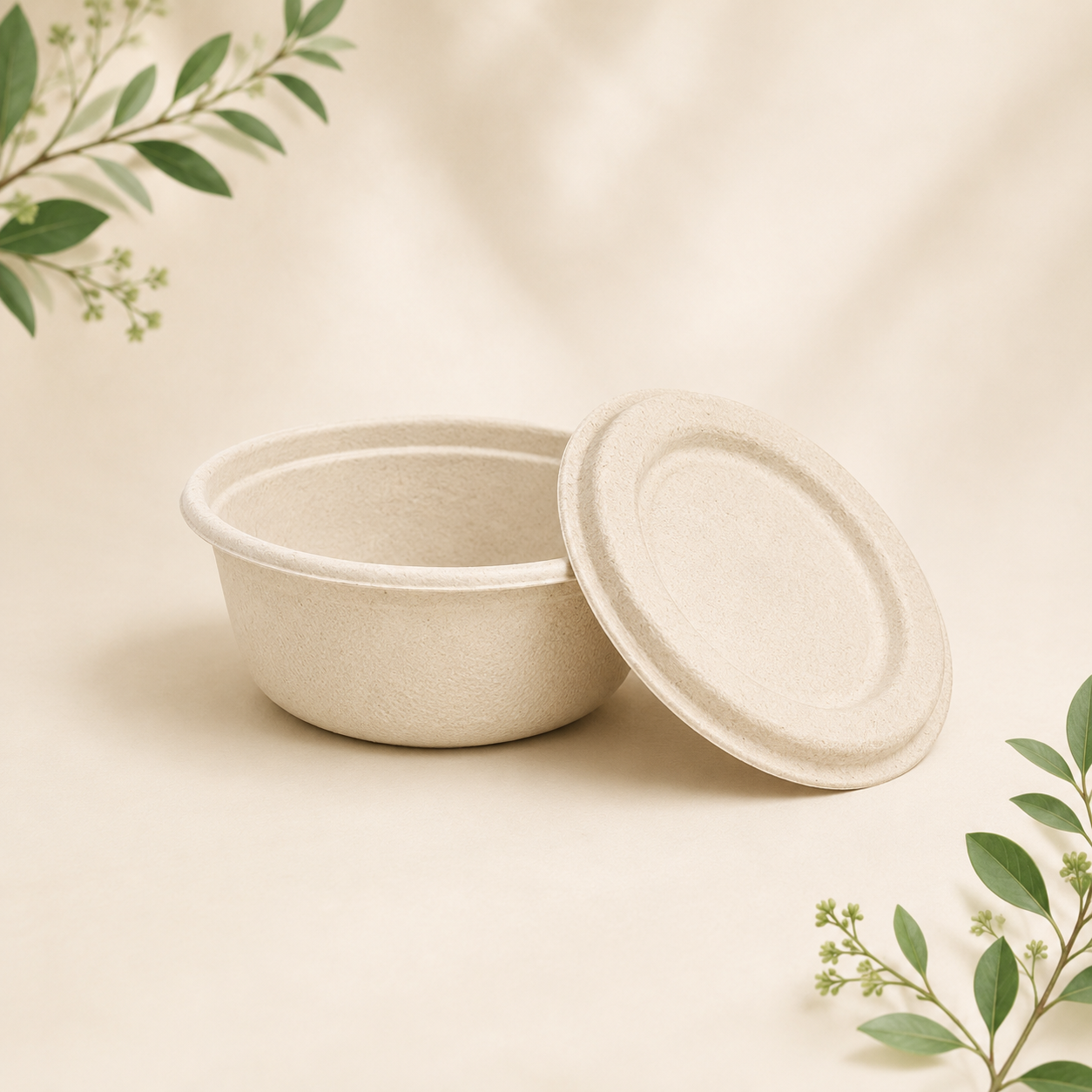 Bol en bagasse
