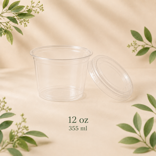 clear portion cup different sizes